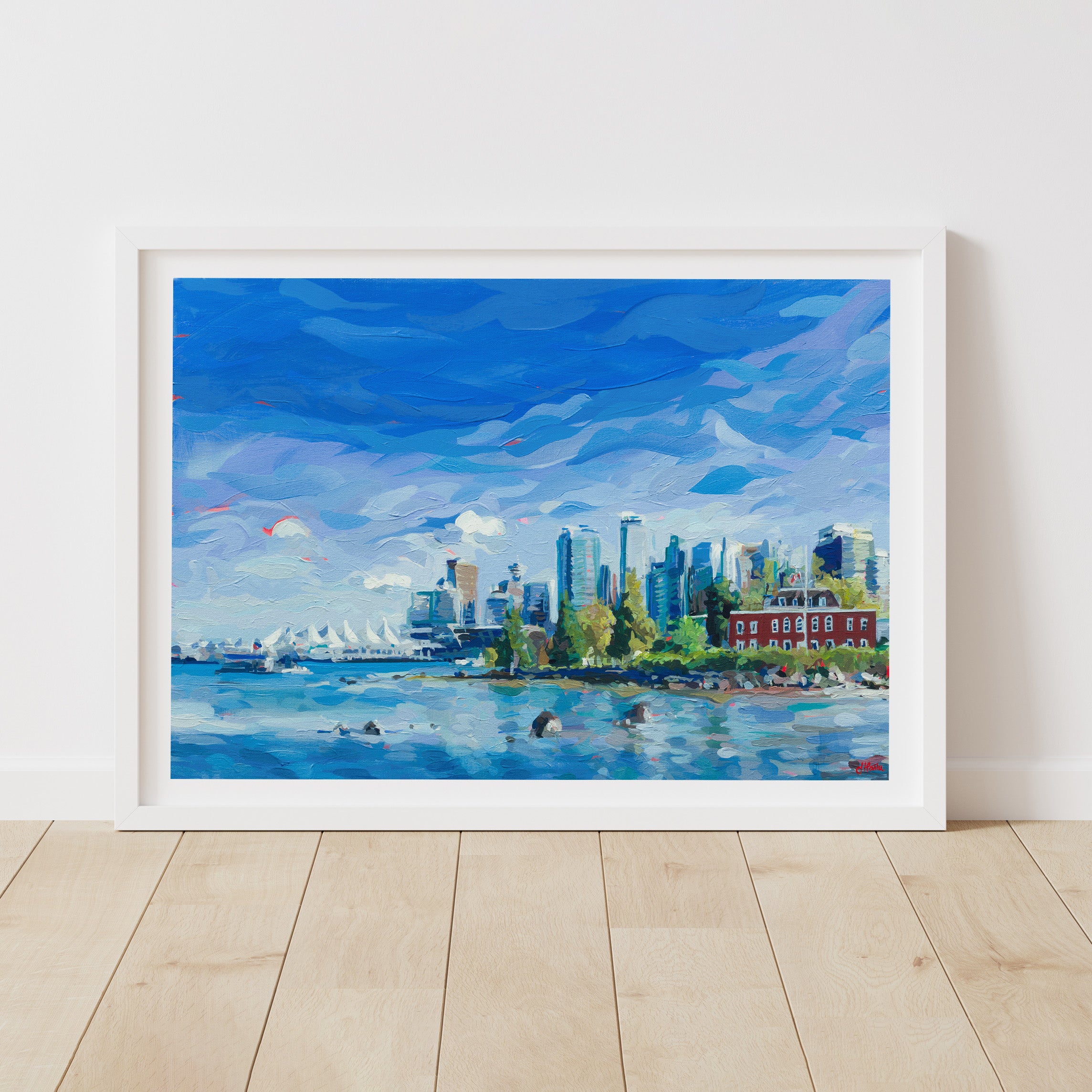 Vancouver Skyline Print