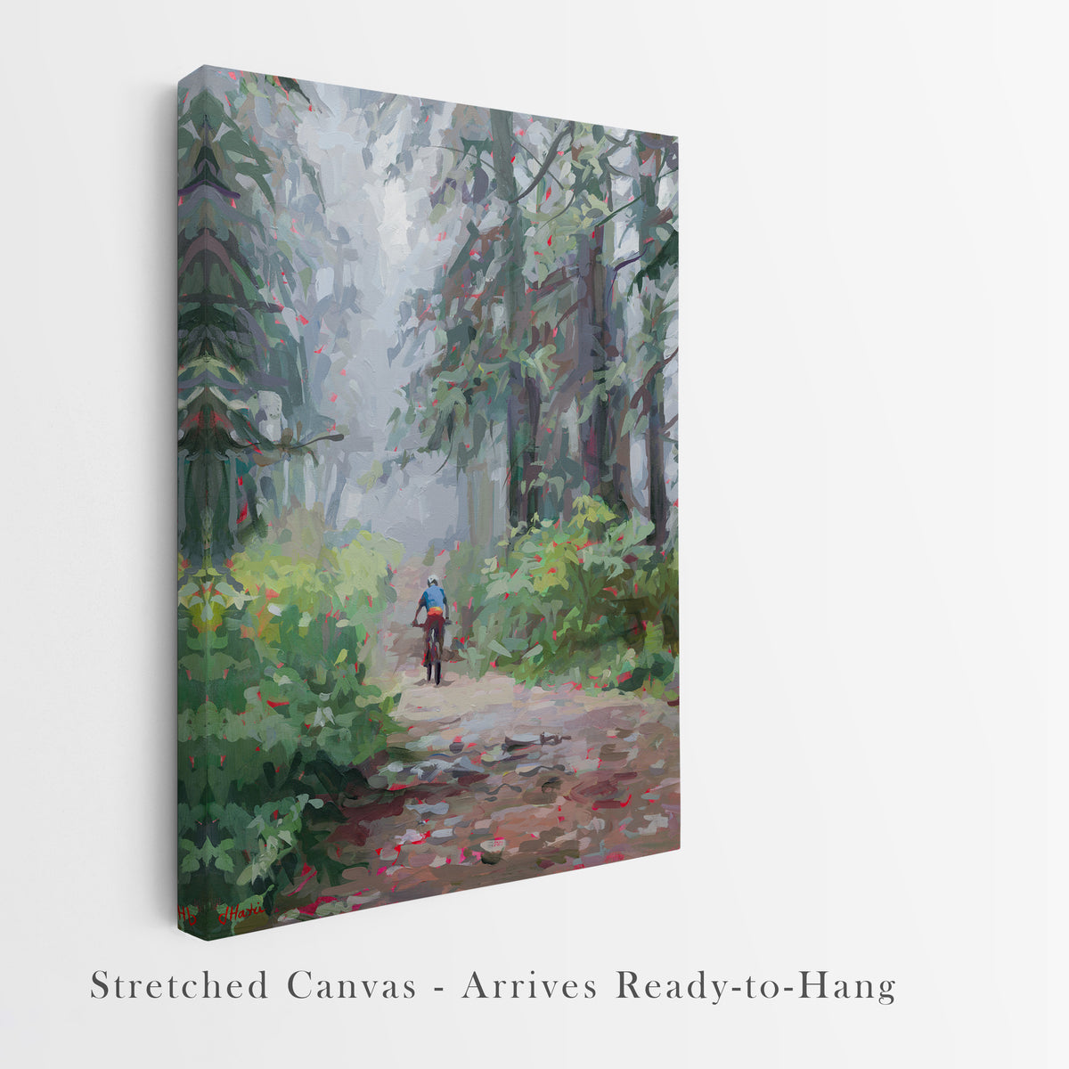 Foggy Ride Print