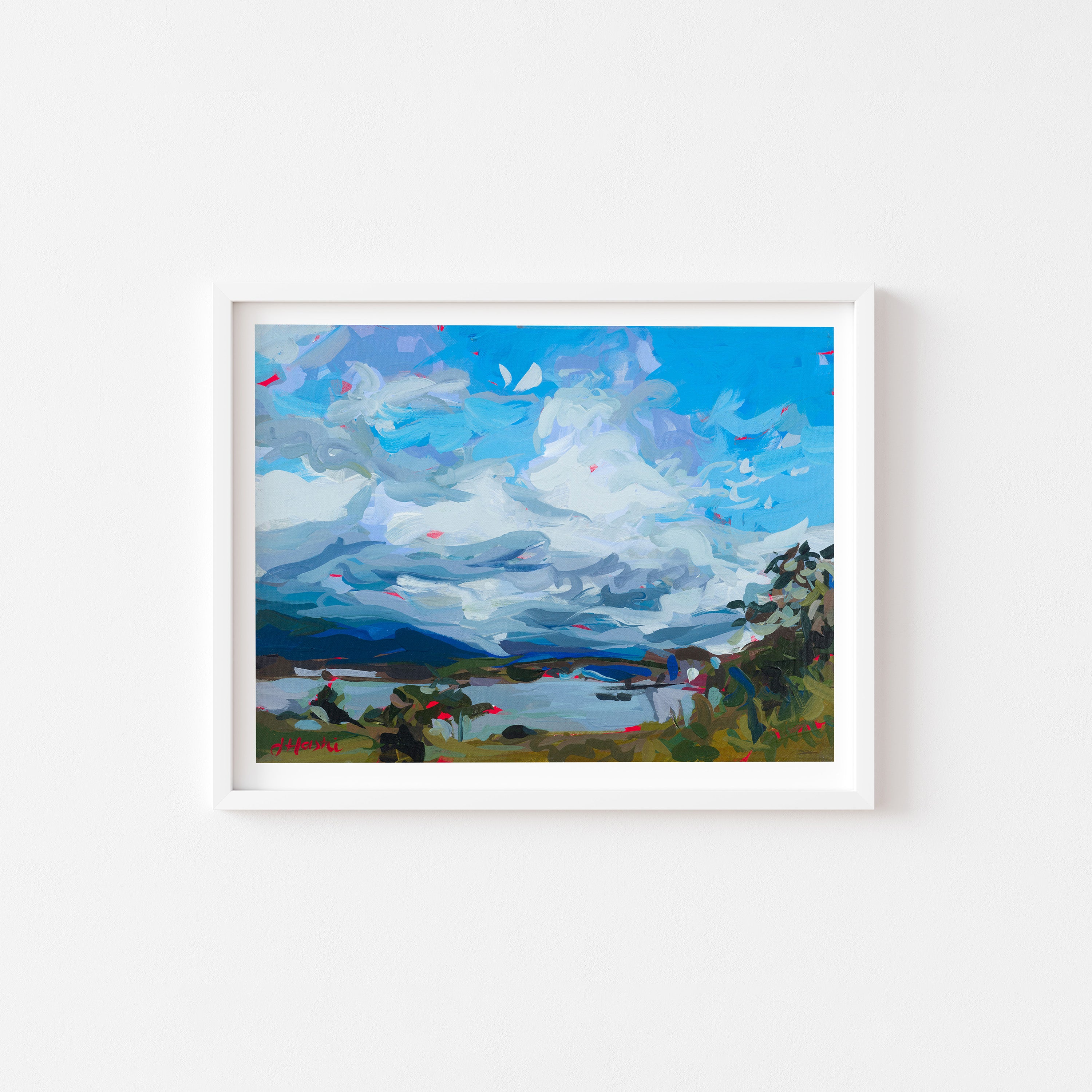 North Shore Clouds Print