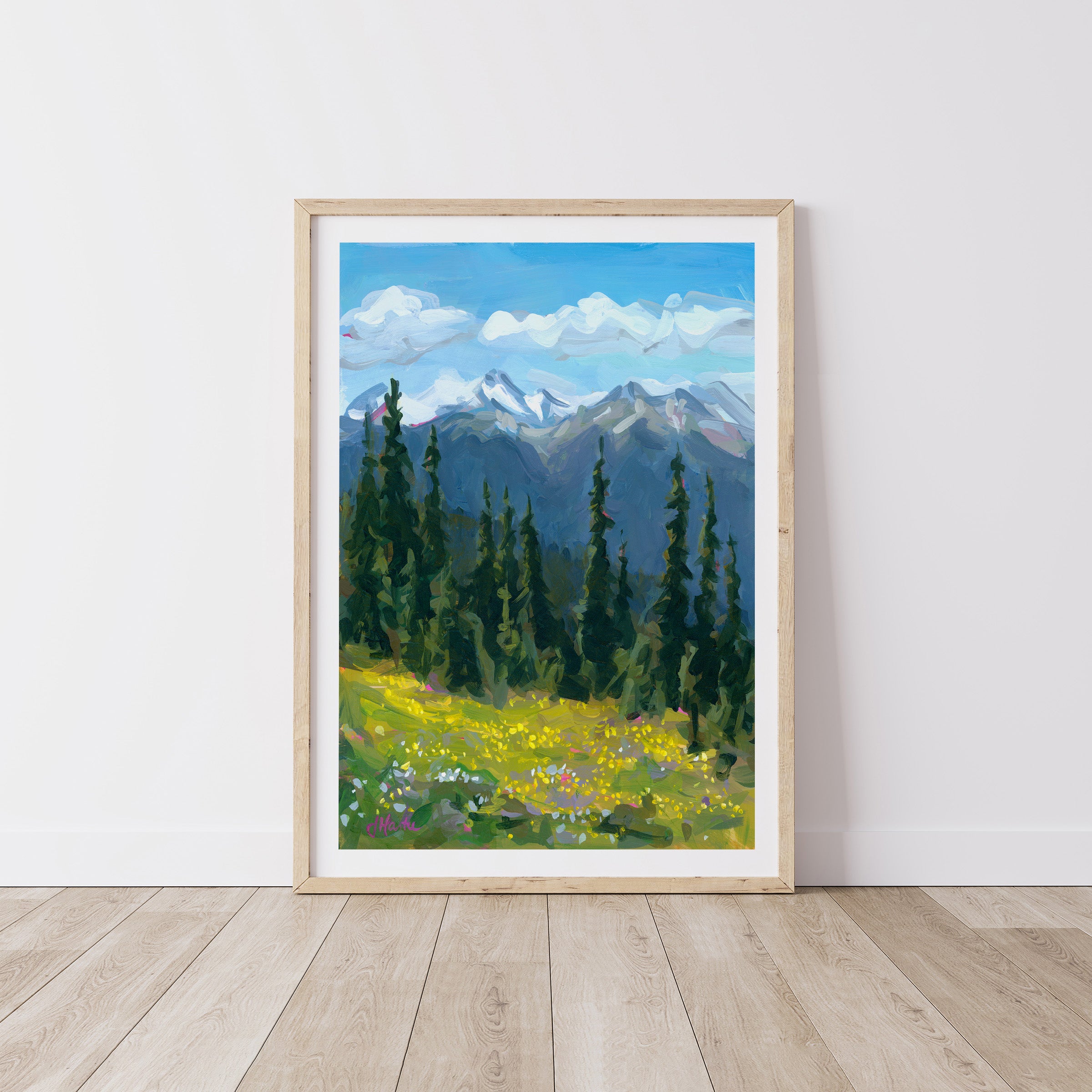 Blackcomb Hike III Print
