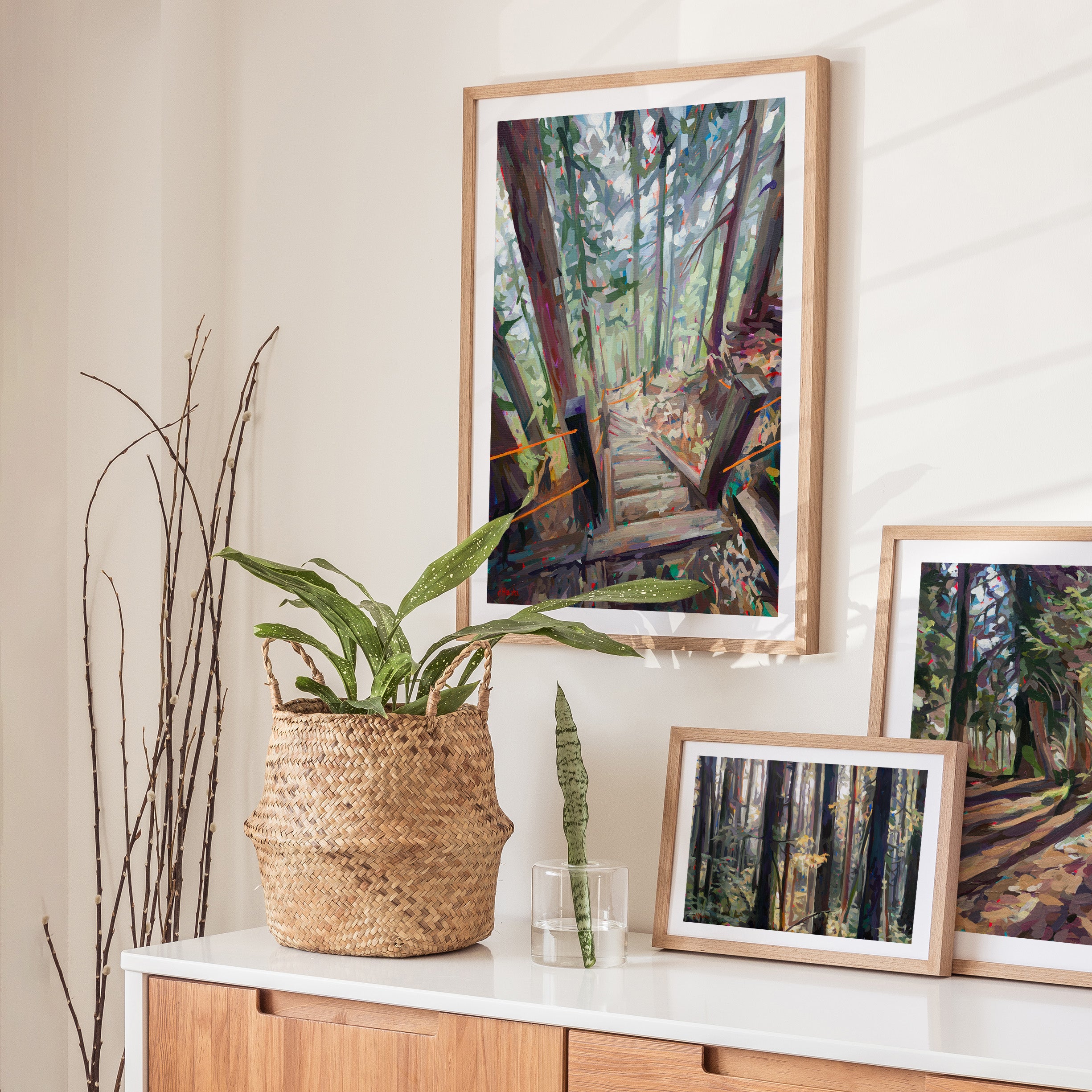 Grouse Grind - Looking Back Print