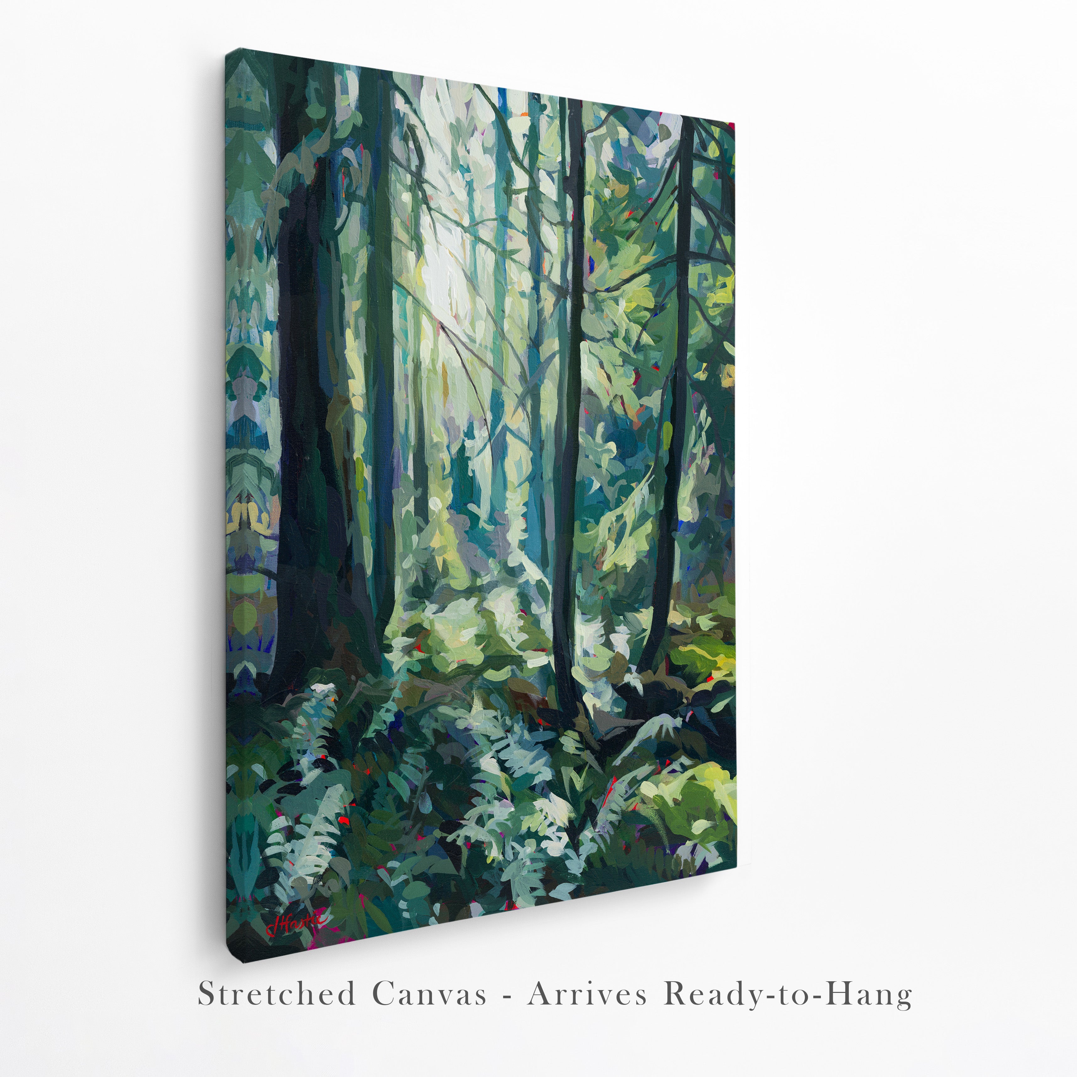 Emerald Light Print