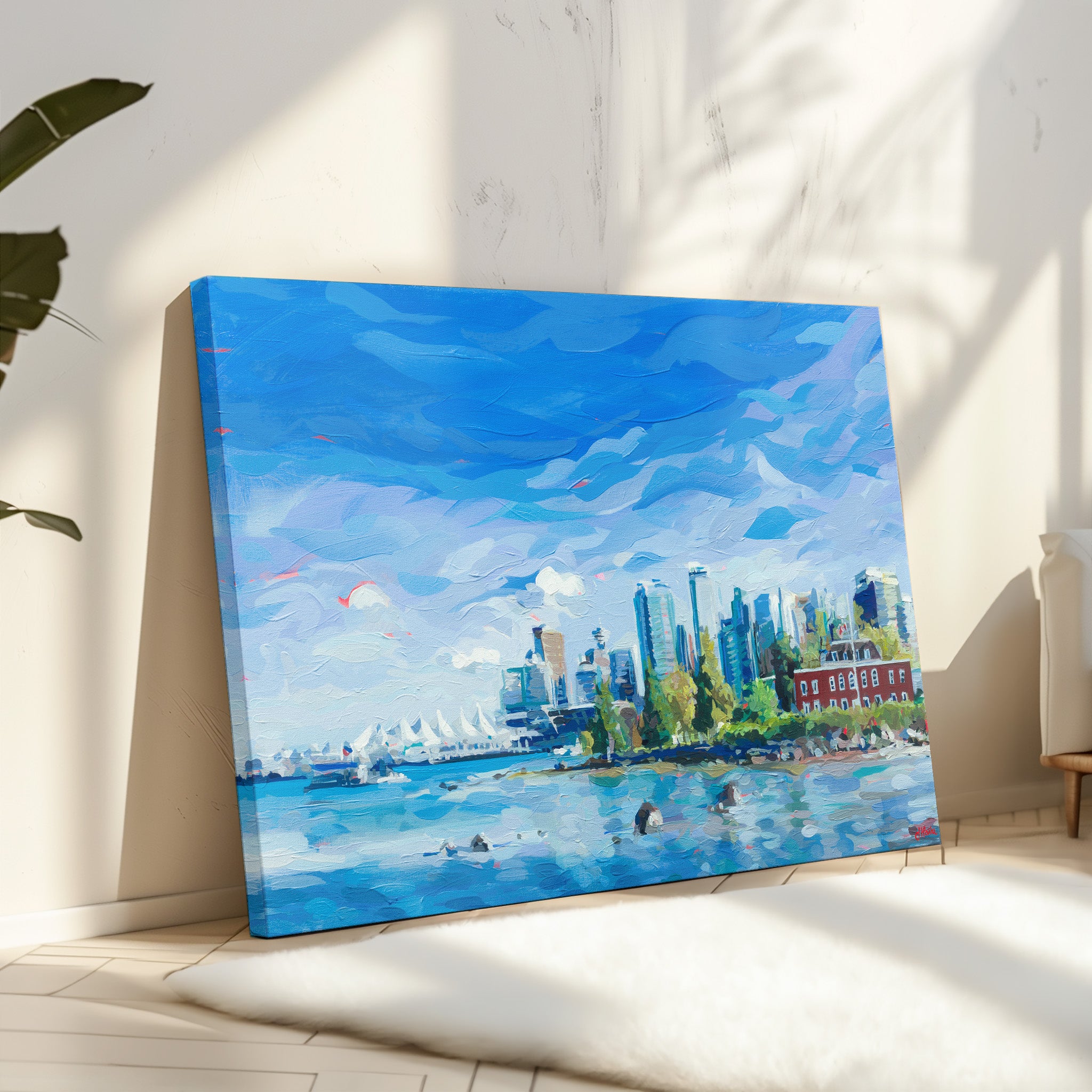 Vancouver Skyline Print