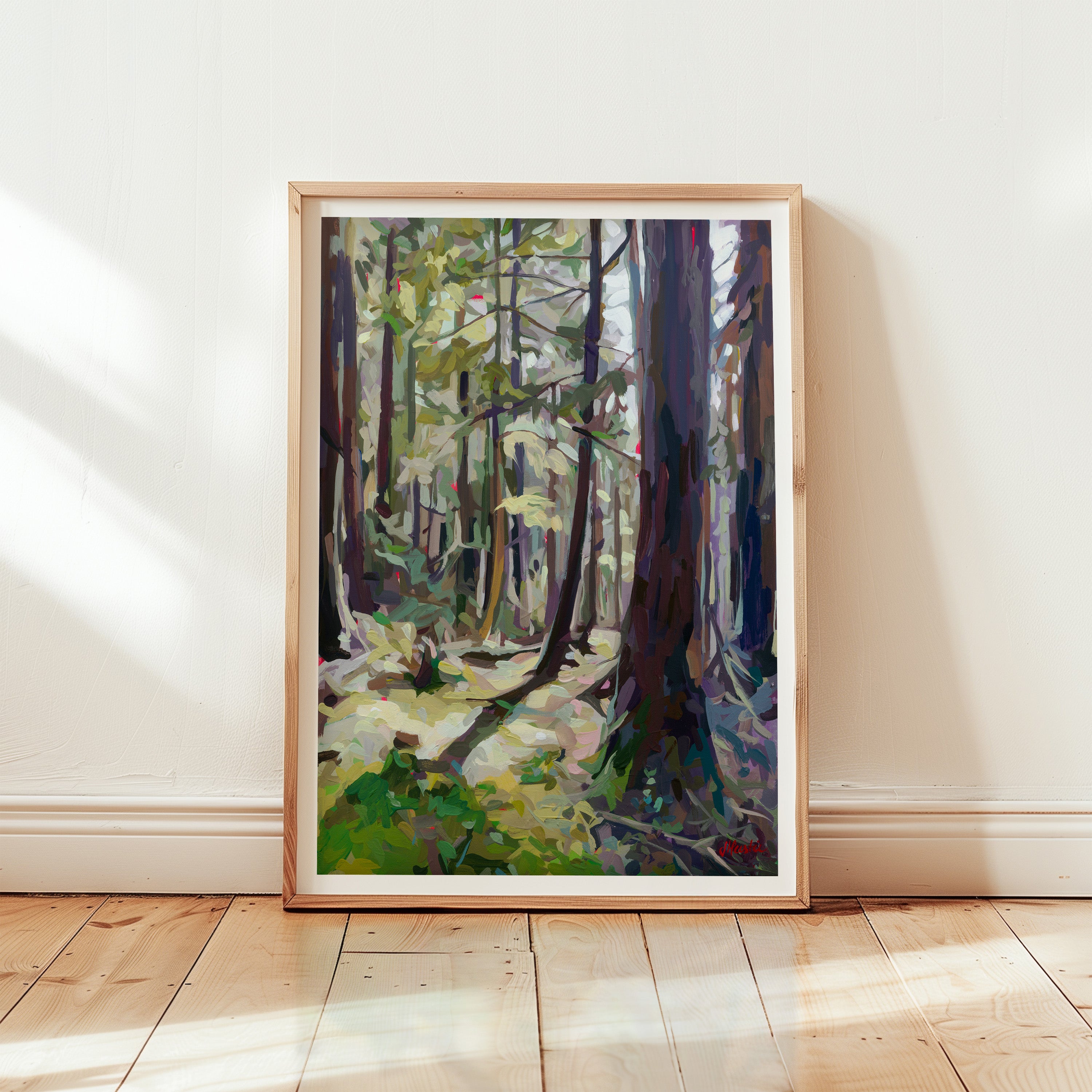 Forest Sunshine Print