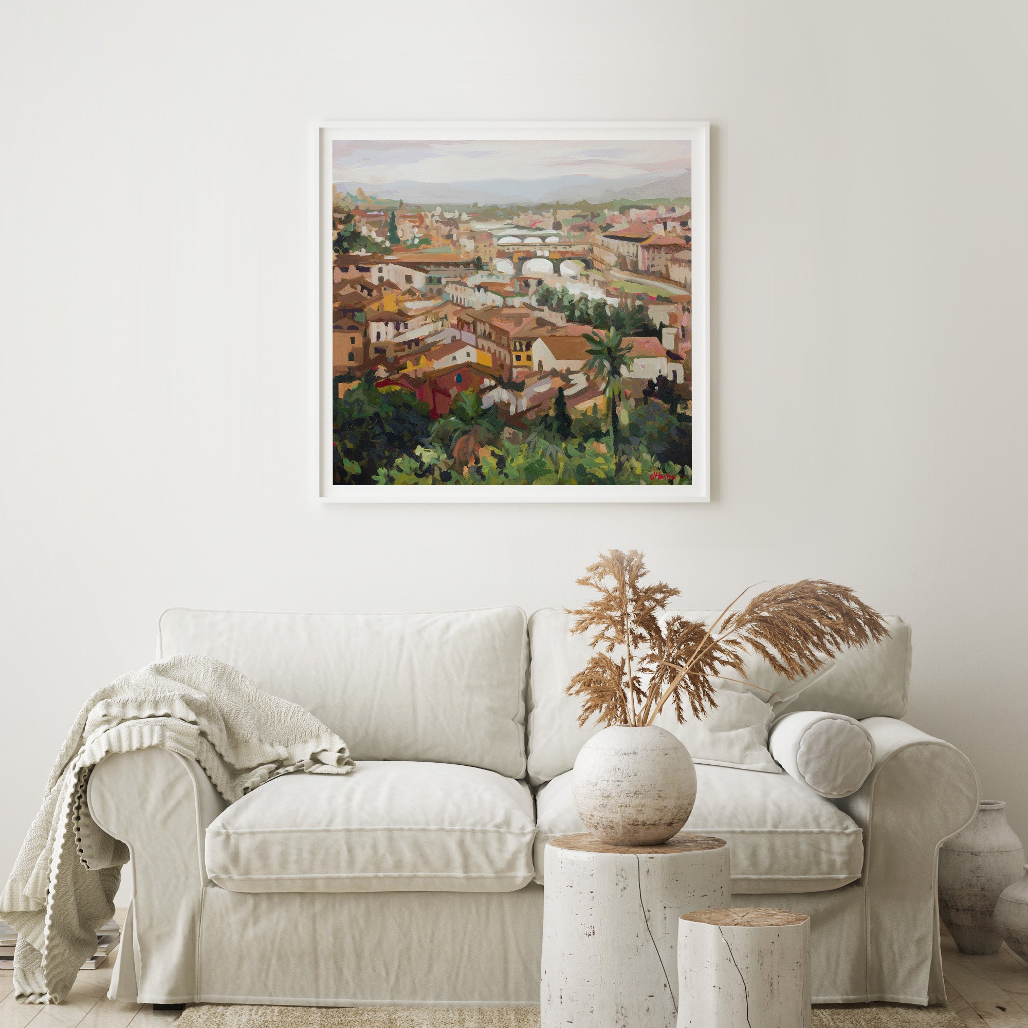 Piazza Michelangelo (Florence) Print