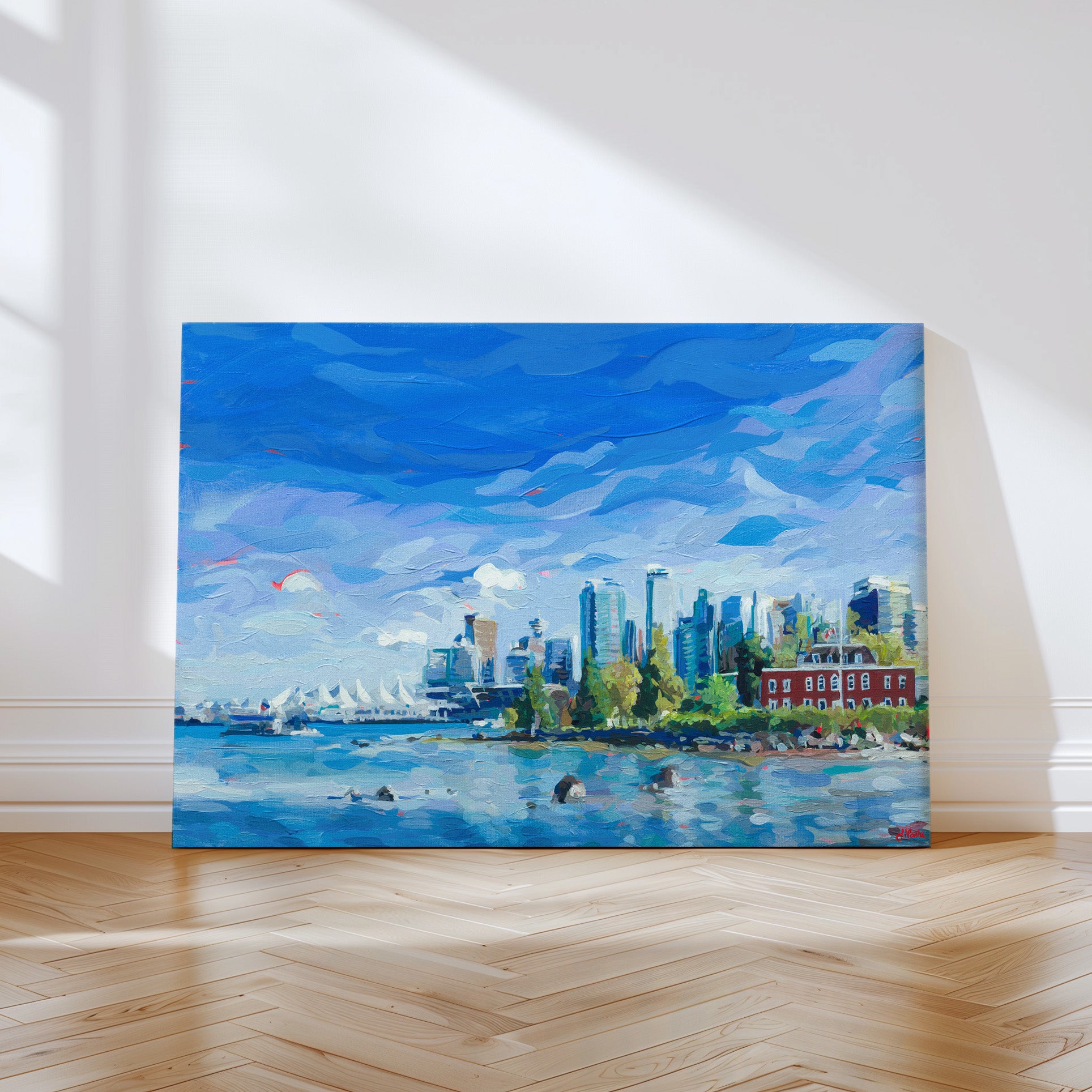 Vancouver Skyline Print