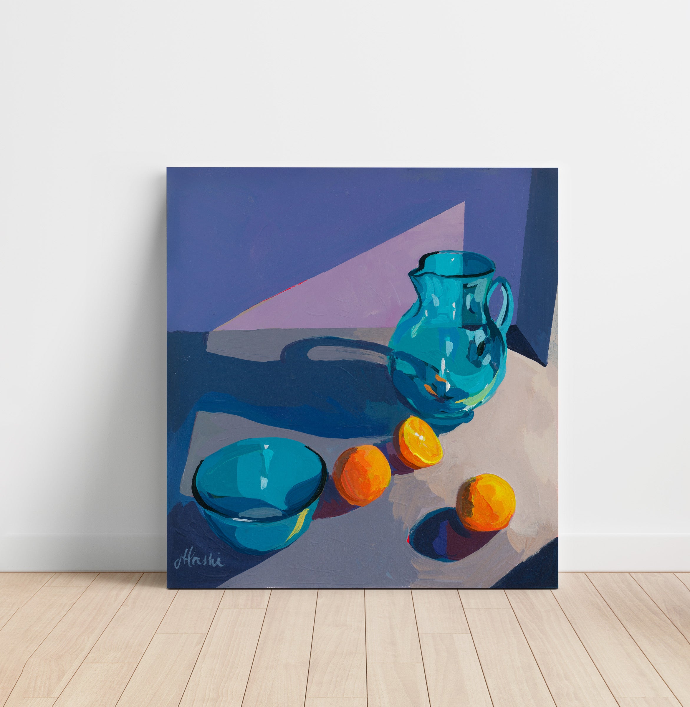 Blue Pitcher, Set of 3 Prints