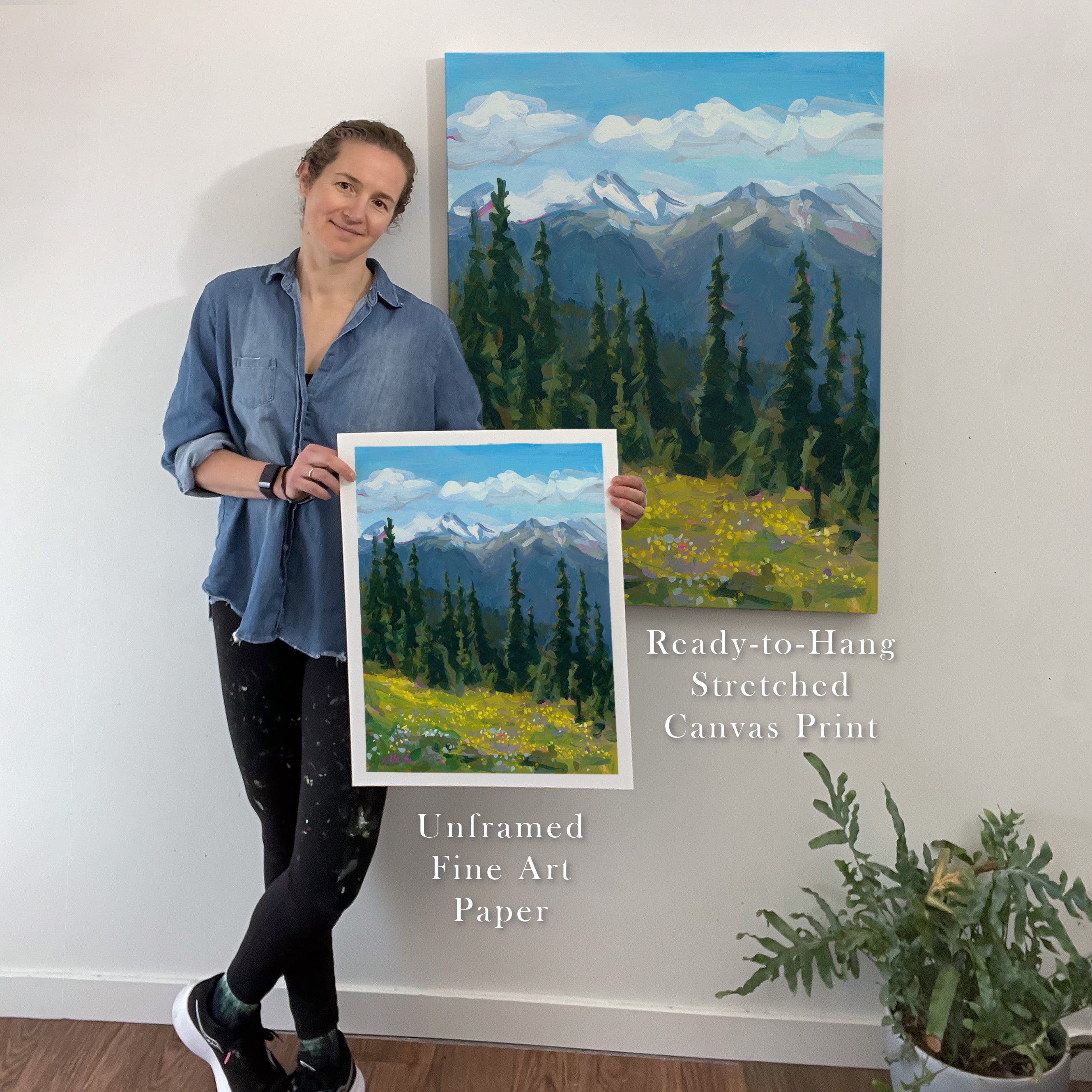 Blackcomb Hike III Print