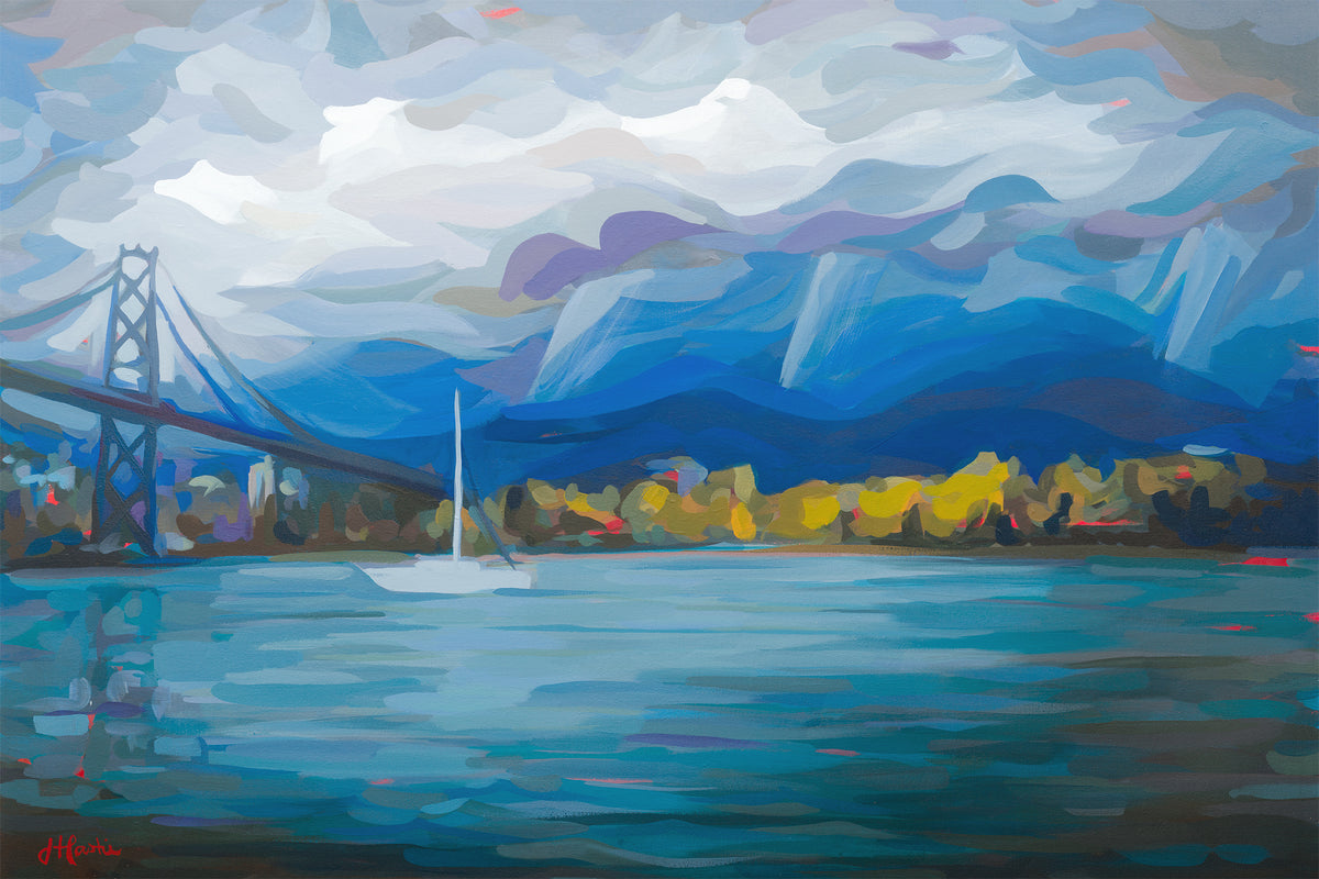 Custom Digital File: Raining in North Vancouver