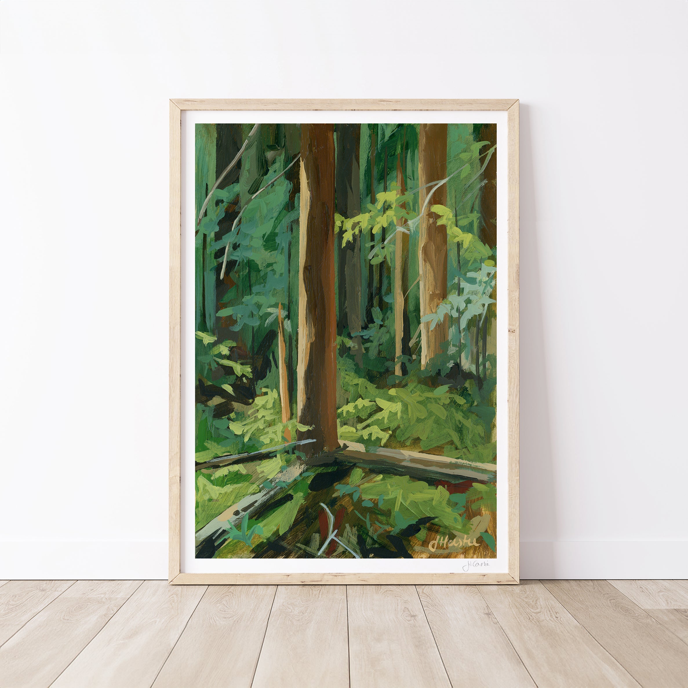 Fromme Trees Print