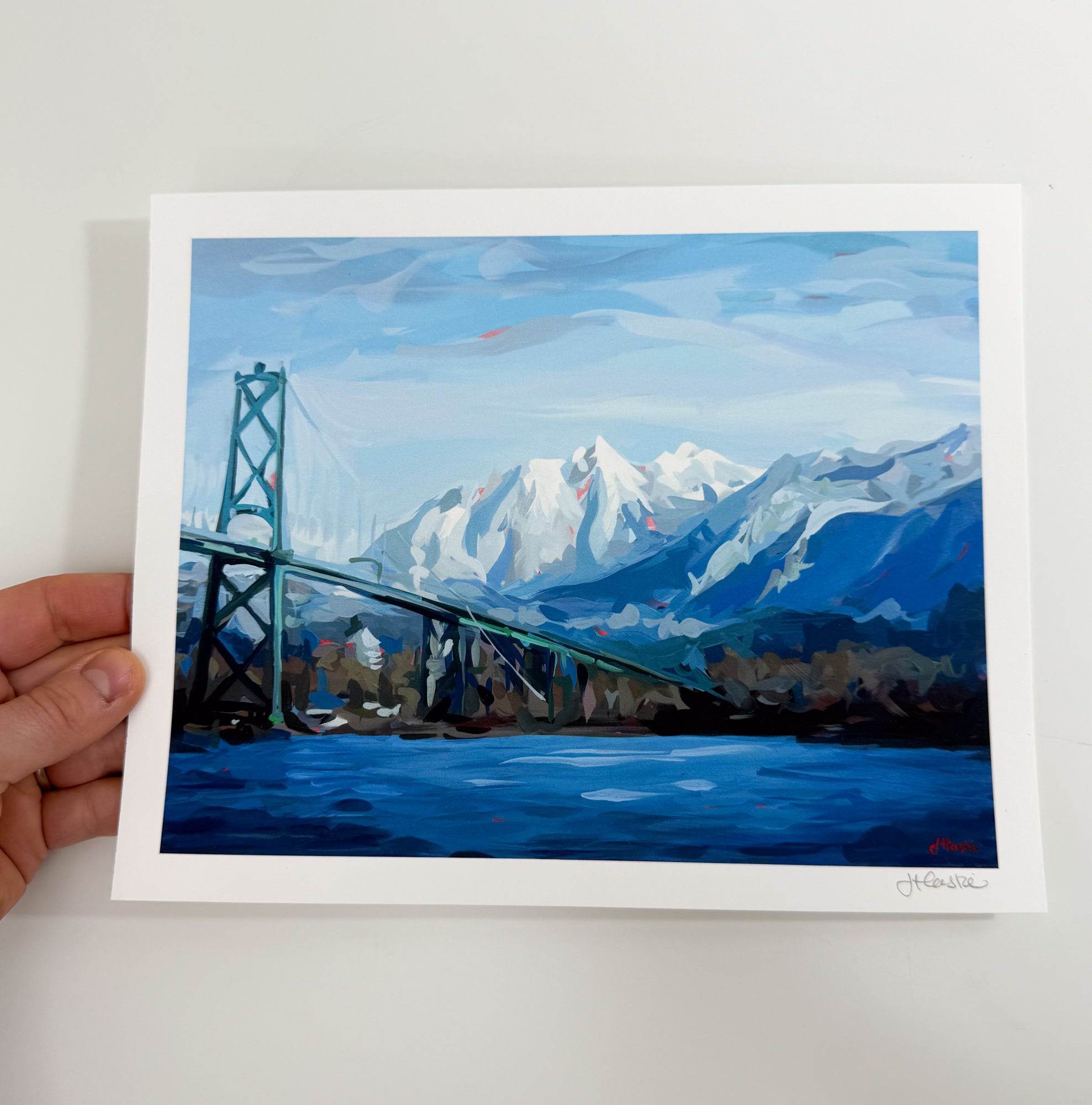 Lionsgate Bridge Print - Signed