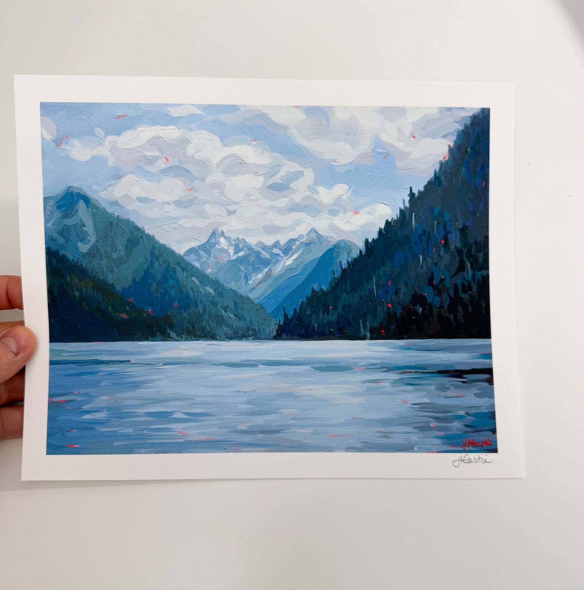 Chilliwack Lake Print - Signed