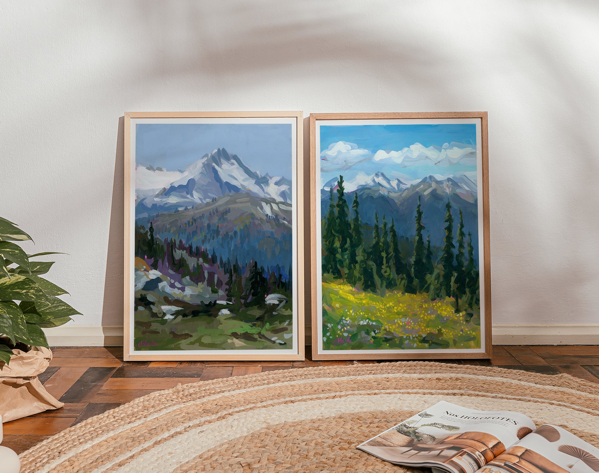 Blackcomb Hike Print Set