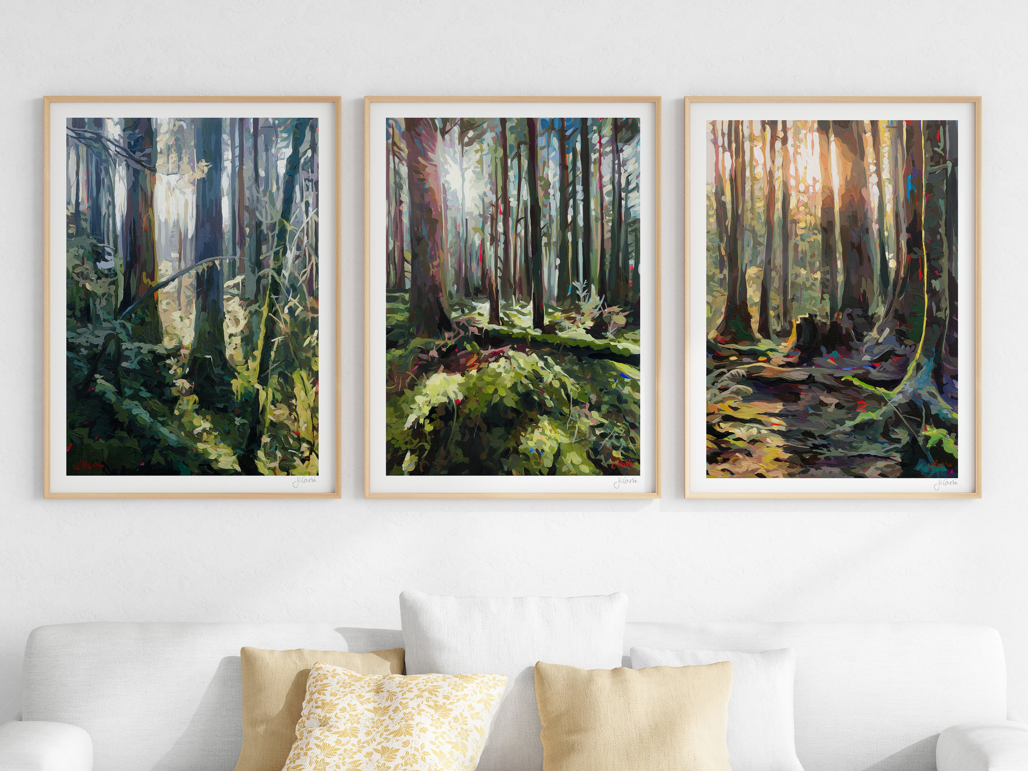 Sunshine Forest Print Set