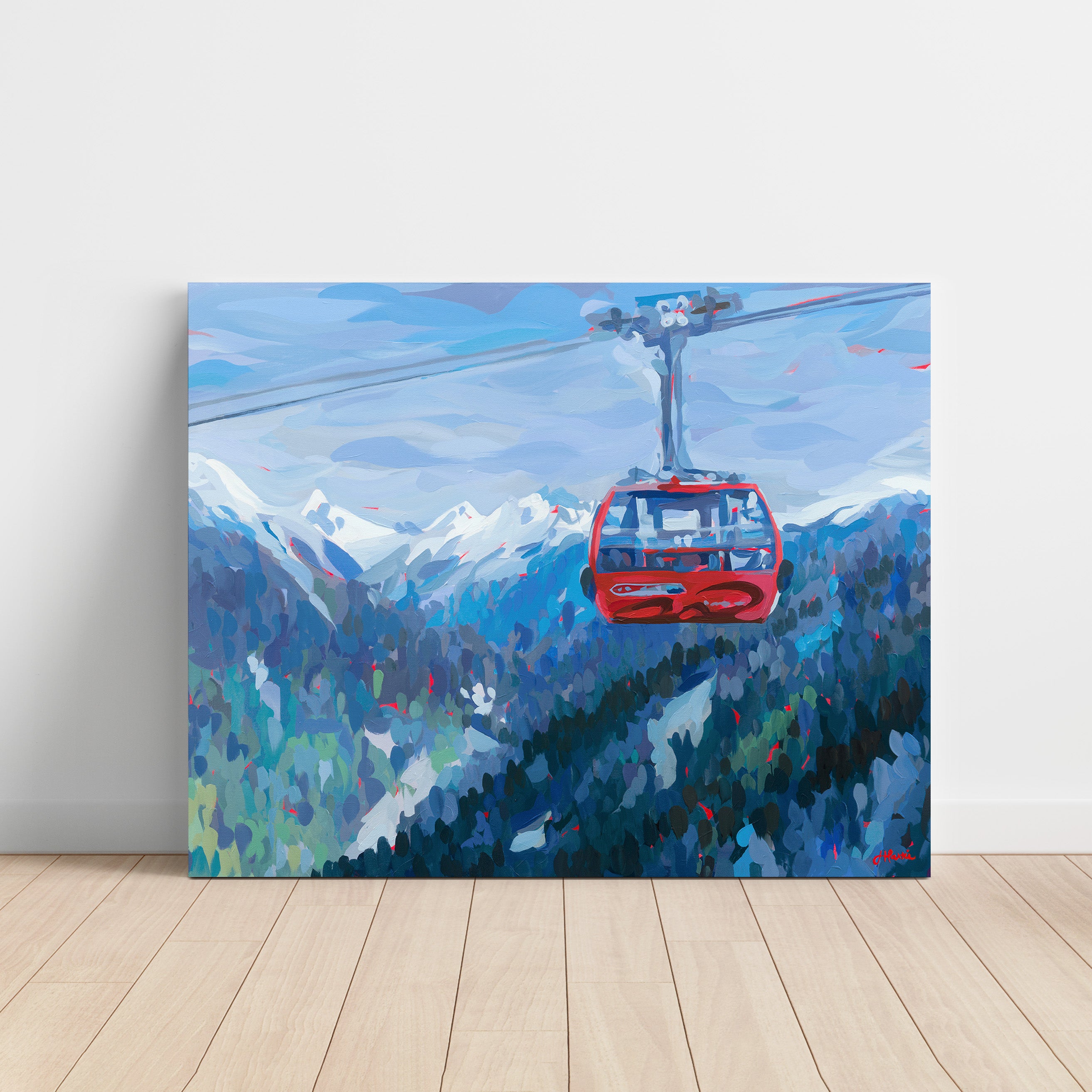 Peak 2 Peak Whistler Print