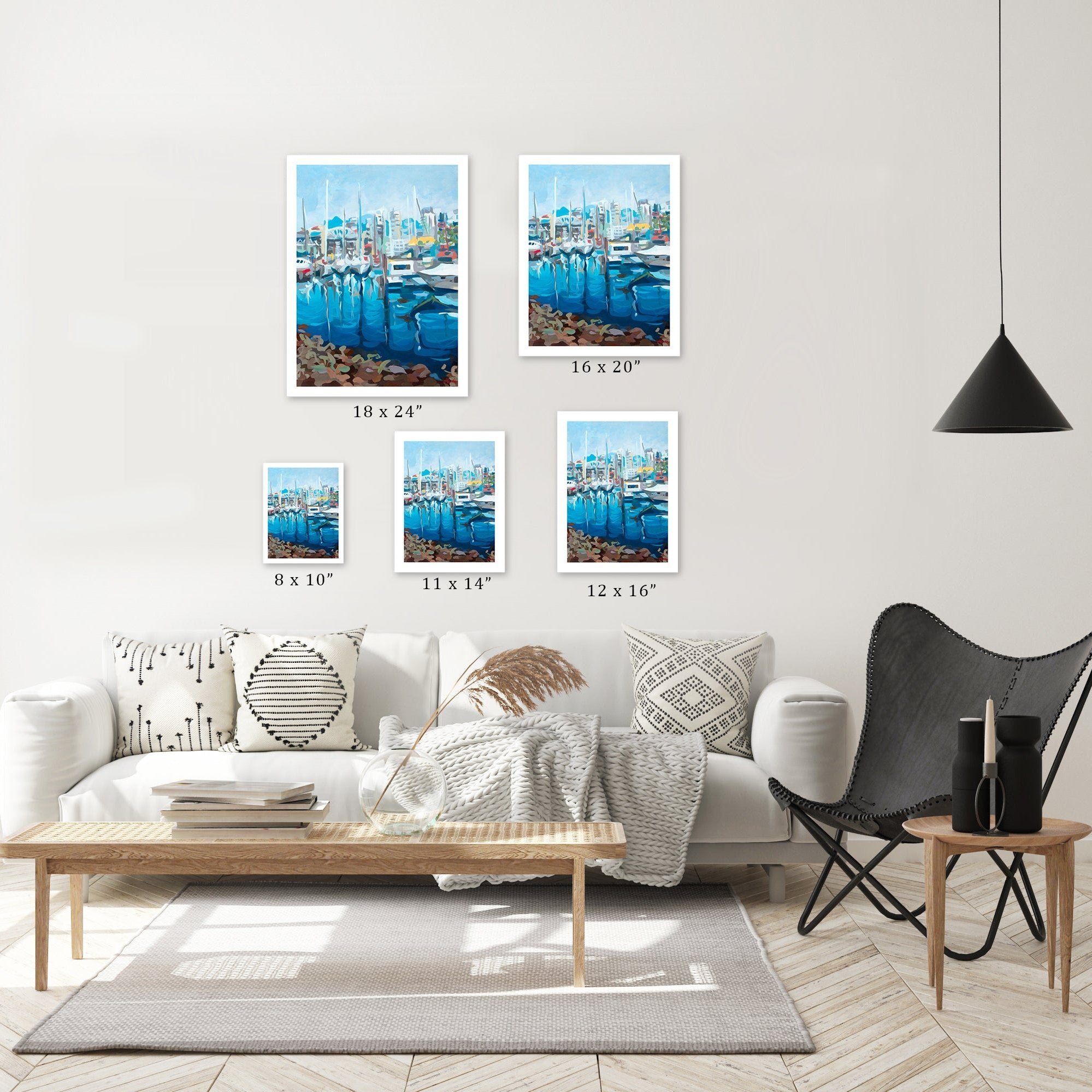 False Creek Boats Print