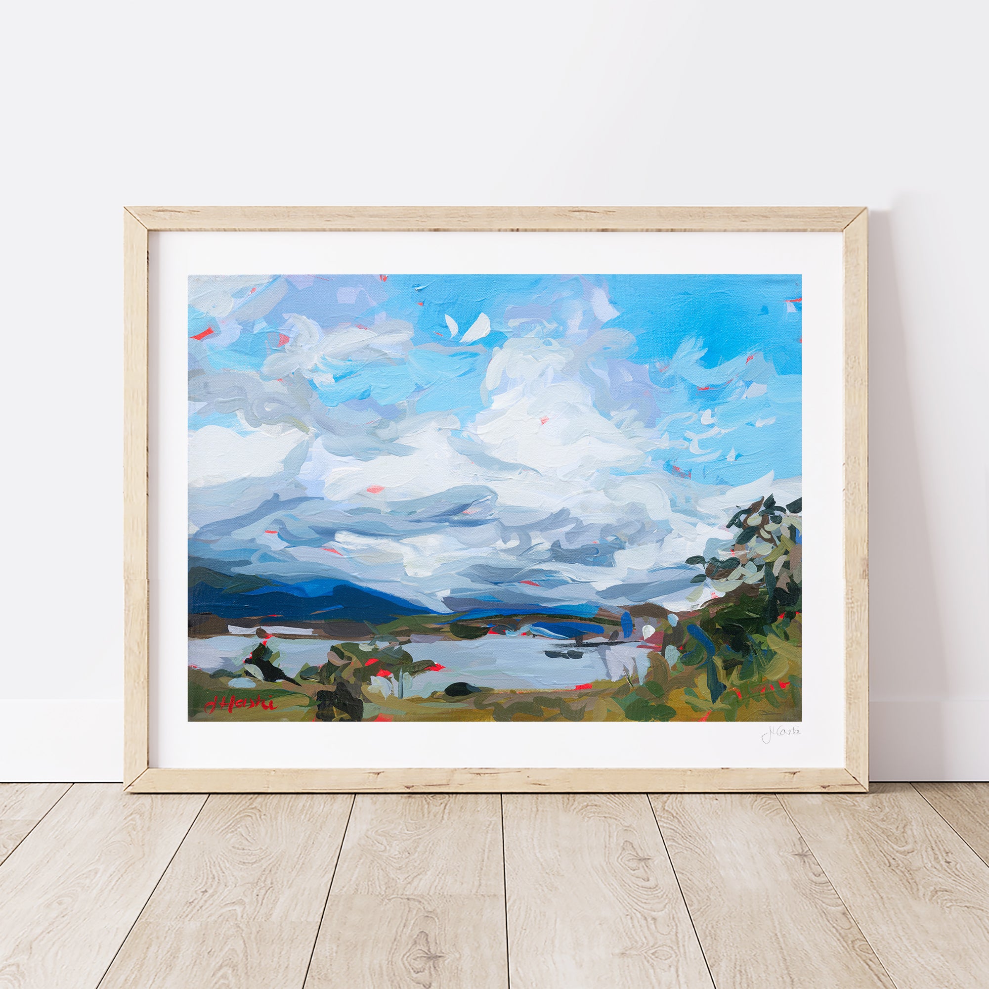 North Shore Clouds Print