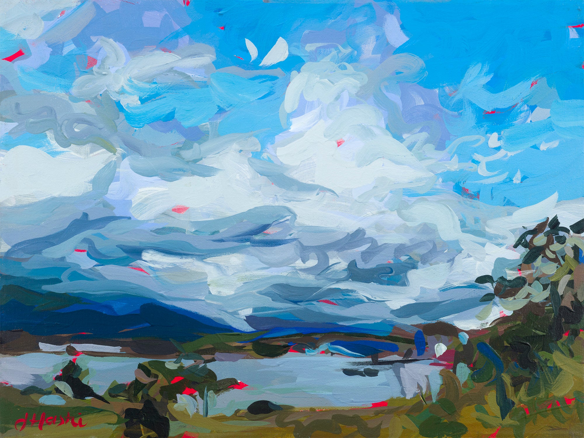 North Shore Clouds Print