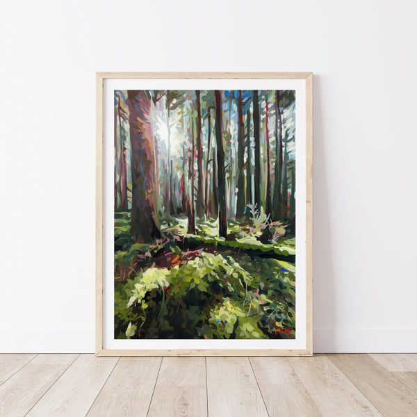 Original Forest Paintings by Joanne Hastie