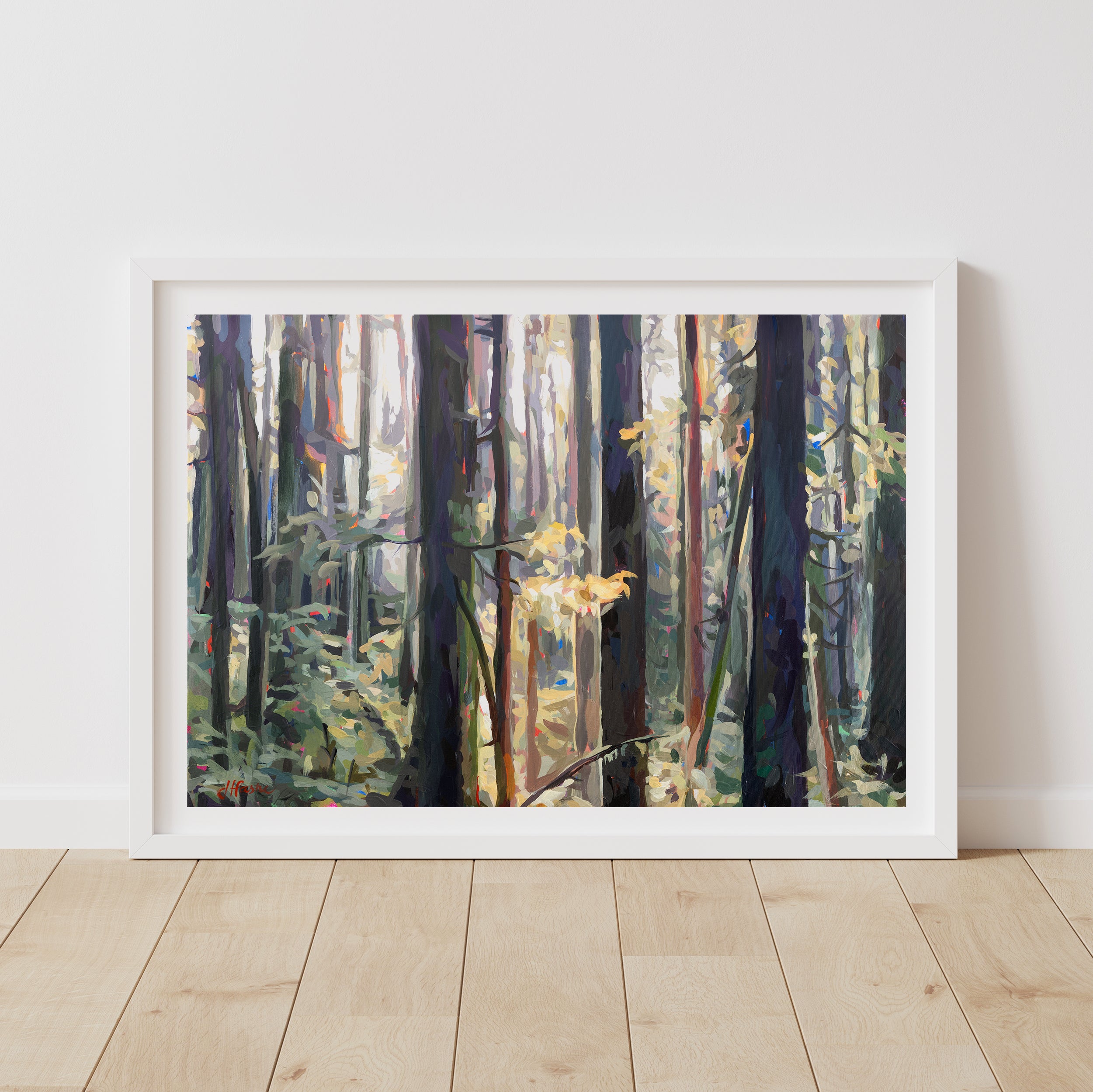 Forest Glow Print