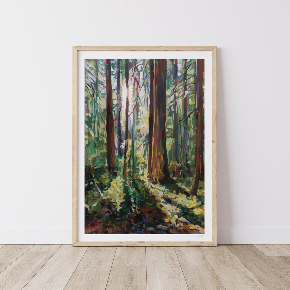 Original Forest Paintings by Joanne Hastie