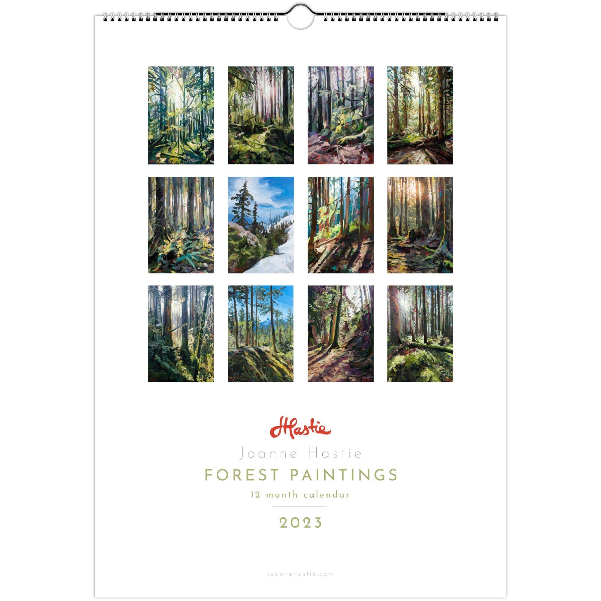 2023 Forest Wall calendars (Outside North America)